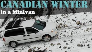 Canadian Winter in a Minivan