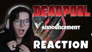 THERES. NO. WAY!?!? Deadpool 3 Announcement - REACTION!