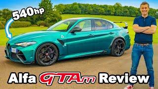 Alfa Romeo Giulia GTAm review - the ultimate performance saloon?