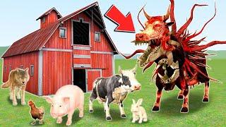 I FOUND NEW MUTANT ANIMALS FROM ZOOCHOSIS ON THE FARM!(Garry's Mod)