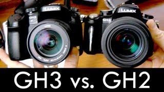 New Panasonic GH3 comparison vs. GH2