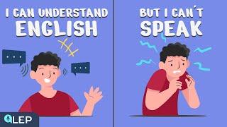 Why I Can Understand English, But I Can’t Speak? | ️ 8 Minute English | Beginner