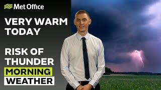 12/05/24 – Sunny and warm for most – Morning Weather Forecast UK – Met Office Weather