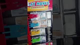  Cashier bills and coins toys  #cashier #bills #coins #shorts