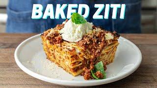 BAKED ZITI [Everyone Gets a Corner Piece!]