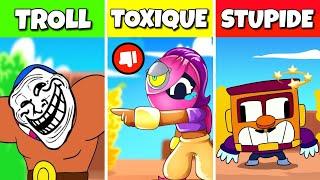 Les 10 TYPES DE JOUEURS sur BRAWL STARS ! (Épisode 2)