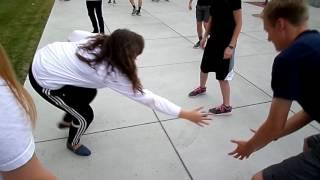 Playing Australian Handball