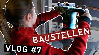 Decke abhängen, Wand stellen und Fenster austauschen | Haussanierung Vlog #7