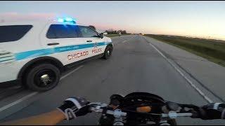 BIKERS VS COPS - Motorcycle Police Chase Compilation #15 - FNF