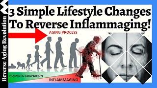 REVERSE Inflammaging : 3 Lifestyle CHANGES You Can Make Today To COUNTER Inflammation Naturally!