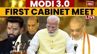 NDA Cabinet Meeting LIVE | PM Modi Cabinet 2024 Meeting LIVE | India Today LIVE