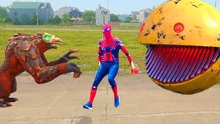 Temple Run - Blazing Sands In Real Life # SpiderMan Fan Made - Vnaction