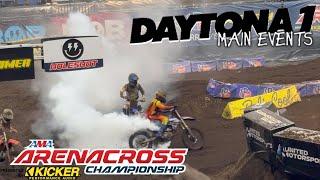 2024 Kicker Arenacross Daytona 1 MAIN EVENTS