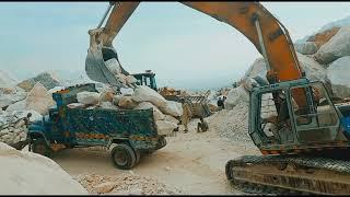 mining world Ah HiTACHi Excavator 400.lodeng dumper ziarat morble Muhamad kpk white marble