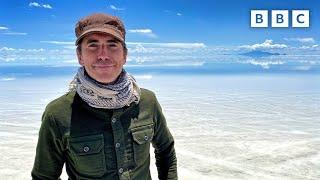 These EPIC salt flats can be seen from the MOON  | Simon Reeve’s South America