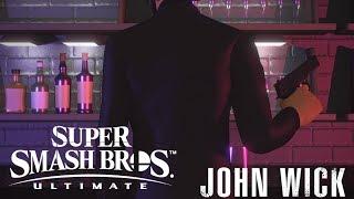 Super Smash Bros. Ultimate - John Wick Reveal Trailer | Animation