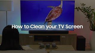 How to Clean your TV Screen