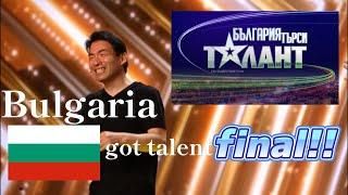 Keiichi Iwasaki Bulgaria's got talent 2021 final