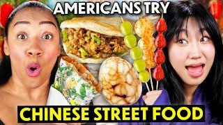 Americans Try Chinese Street Food For The First Time!