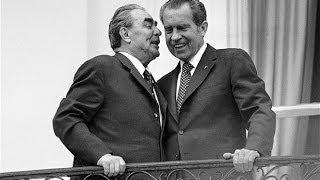 President Nixon Welcomes Leonid Brezhnev to the United States