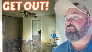 Confronting A Squatter Living In The Abandoned House!