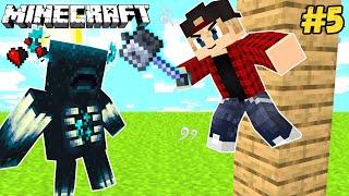 I Defeated Warden Only In One Minute With Powerful Weapon In Minecraft Survival 1.21....