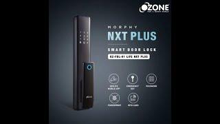 Ozone Morphy Life NXT Plus Smart Door Lock with 5-way Access | For External Wooden & Metal Doors