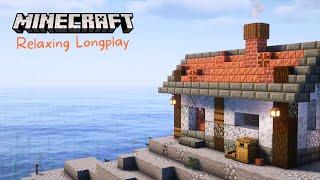 Cozy Copper Cottage by the Sea | Minecraft Longplay (no commentary)