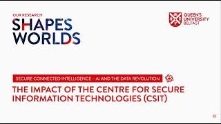 National Cybersecurity Research Institute | CSIT | Our Research Shapes Worlds