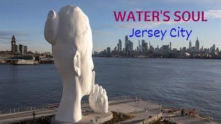 WATER'S SOUL | Jaume Plensa | Newport, Jersey City | New Jersey, USA