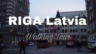 Vlog 023 Walking in RIGA Latvia - Old Town to Market Halls @4kUrbanLife