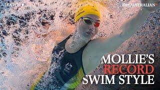 Mollie O'Callaghan's stunning world record 200m Freestyle swim broken down