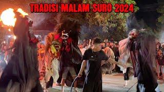 SERU !! Arak Arakan Barongan Galak TRADISI MALAM SURO 2024 KUNDURAN