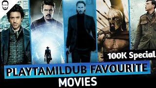 Playtamildub Favourite Hollywood movies |100k sub special | Hollywood movies in tamil |Playtamildub