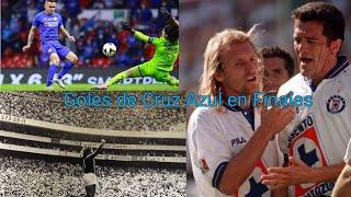 Todos los Goles de Cruz Azul en finales Recopilación