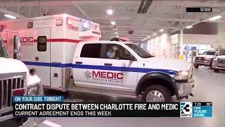Contract dispute between Charlotte Fire and Medic