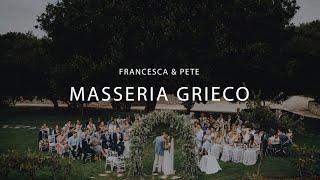 Masseria Grieco Wedding Film