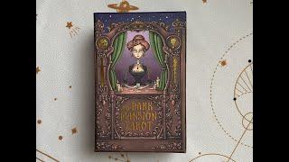 The Dark Mansion Tarot by Taroteca Studio (Full HD Flip Through)