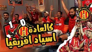 رد فعل الثانية عشر مع جمهور الاهلي من الرزيعة  الاهلي 0/1 الترجي
