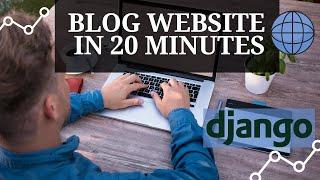 Blog website using django | Django  blog project