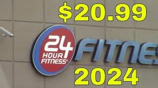 24 Hour Fitness $20.99 Pros & Cons Membership Health Club Exercise Gym--Channel Jamesss Tdoay