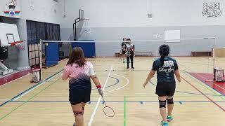 QATAR BADMINTON | 27 September 2024 - Connie & Vicky vs Lalaine & Orly