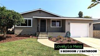 Location, Location, Location in this Lovely La Mesa 3 Bed / 2 Bath