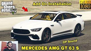 GTA 5 : HOW TO INSTALL MERCEDES AMG GT 63 S CAR MOD