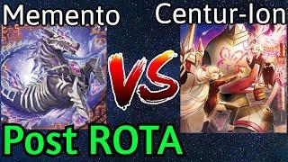 Memento Vs Centur-Ion Post ROTA Yu-Gi-Oh!