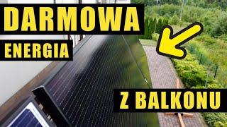 Fotowoltaika balkonowa - Instalacja i uruchomienie. Fotowoltaika z bankiem energii w bloku.