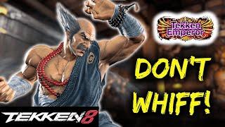 HEIHACHI'S COMBO DAMAGE IS ABSURDLY HIGH! TEKKEN 8 RANKED!