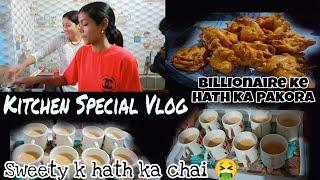 Barish, Pakora aur Chai | Kitchen Special Vlog | #kitchen #recipe #vlog #vlogger #vlogging