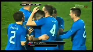 0-1 Poland - Slovakia GOAL KUCKA 15/11/13 HD Польша-Словакия Куцка