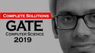 GATE 2019 Computer Science Answer key and Solutions